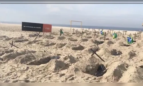 Apoiadores de Bolsonaro atacam homenagem às vítimas da Covid-19; assista