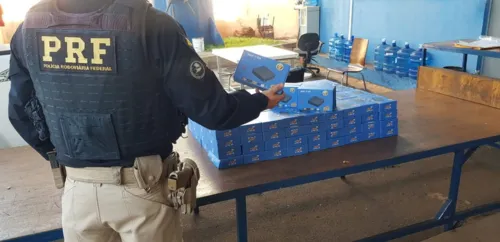 PRF apreende mercadorias estrangeiras na região de Londrina
