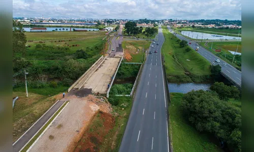 Governo retoma obra da ponte sobre o Rio Iguaçu