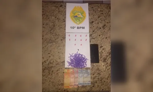 Homem é preso suspeito de tráfico de drogas em Apucarana
