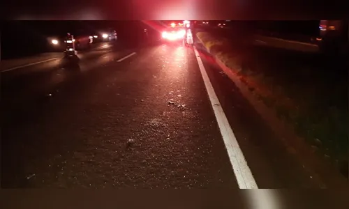 Carro atropela e mata homem na BR-376 em Marialva