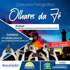 Lunardelli promove concurso fotográfico “Olhares da fé”