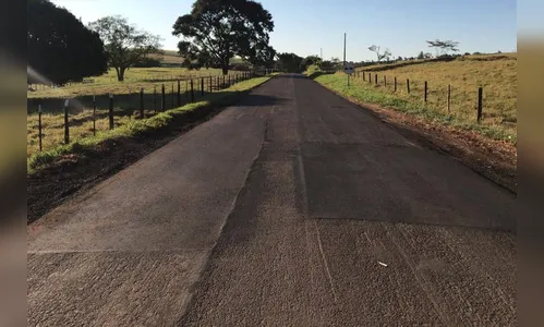 Pavimento recebe melhorias entre Douradina e Maria Helena
