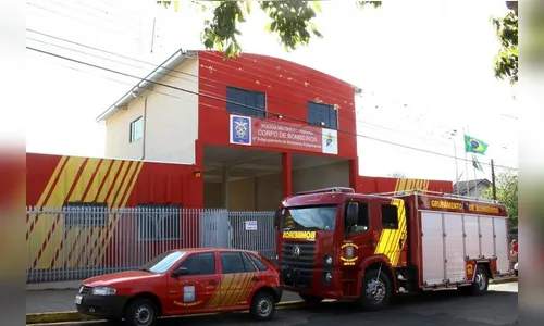 Incêndio em residência na região central mobiliza bombeiros