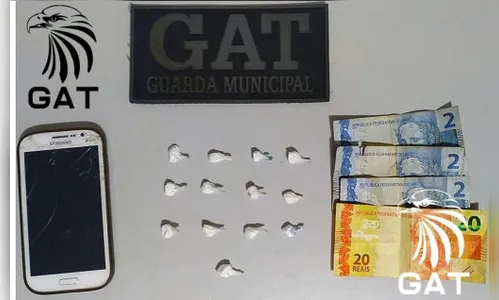 Guarda Municipal prende homem por tráfico no Jd. San Rafael