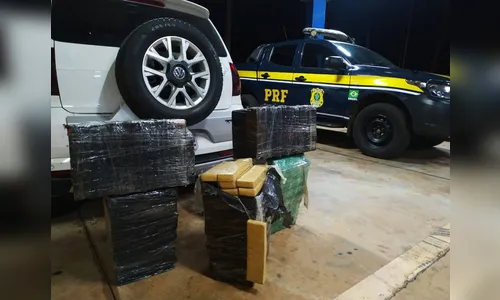 Operação da PRF apreende mais de 1 tonelada de maconha no Paraná