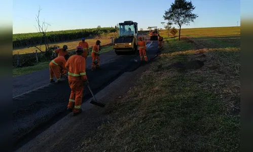 Rodovias entre Wenceslau Braz e Santana do Itararé recebem melhorias