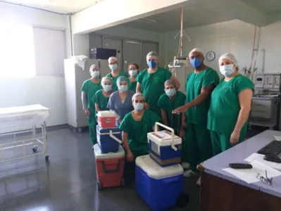 Família faz doação de órgãos de criança em Guarapuava.