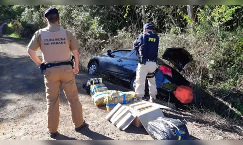 Operação Tamoio II: PRF apreende 136 quilos de maconha