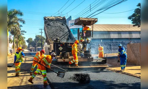 Pavimentação da Juriti Vermelha caminha para a fase final