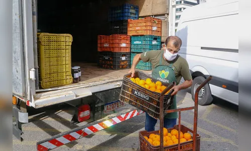 Governo inicia doação de alimentos do Compra Direta