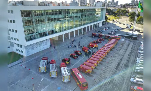 Governo reforça Corpo de Bombeiros com 34 novos veículos