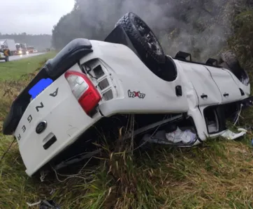 Acidente grave na BR-376 com vítima fatal