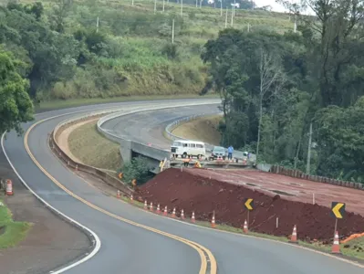 Obras de duplicação do contorno sul avançam