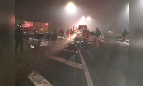 Acidente deixa três pessoas feridas na BR-369 em Arapongas