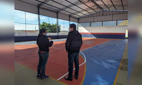 Escola Senador Marcos Freire está na reta final da reforma e ampliação