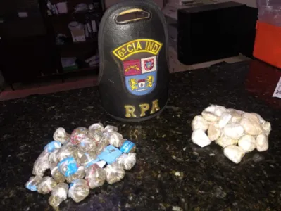 Droga apreendida 