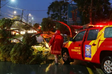 Cerca de 1,2 milhão de paranaenses ficaram sem luz