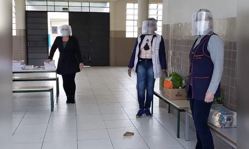 Educação envia 2 mil máscaras de acrílico para servidores