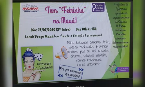 Economia Solidária promove feira na Praça Mauá