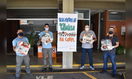 Voluntários da Copel doam mais 685 cestas básicas