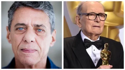 Chico Buarque gravou disco com Morricone em temporada na Itália