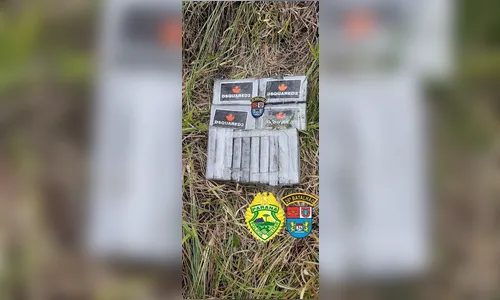 PM de Reserva  apreende mais 15 kg de cocaína em local onde helicóptero caiu