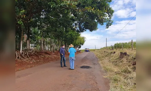Apucarana recupera estrada velha para Rio Bom