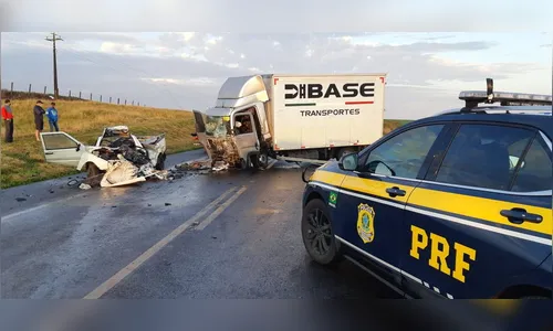 Acidente grave na BR-277 com uma vítima fatal