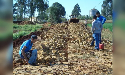 Sabáudia inicia pavimentação da Estrada da Olaria