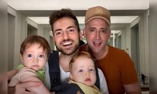 Marido de Paulo Gustavo compartilha vídeo com filhos brincando