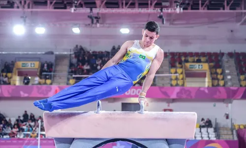 Ginasta Luís Porto busca ritmo perdido na pandemia: “Recomeço”