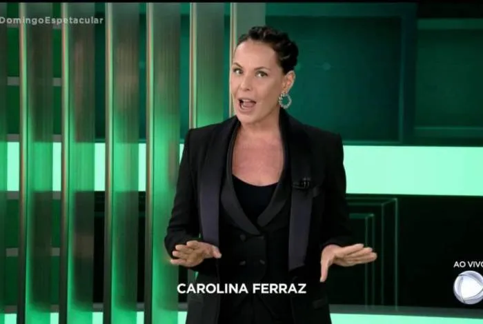 Record TV nega que Carolina Ferraz tenha um 'camarim exclusivo'