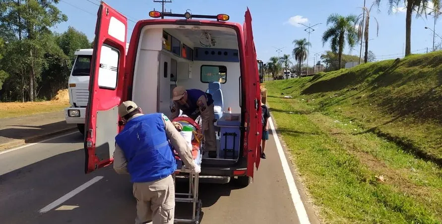 Homem é levado para UPA depois de cair, recebe alta e logo após é atropelado