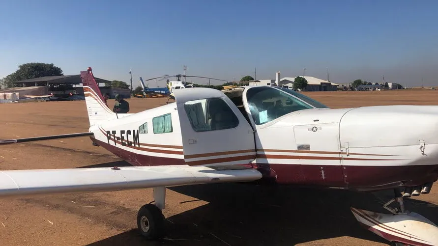 FAB intercepta aviões com 1,1 tonelada de cocaína no Mato Grosso do Sul