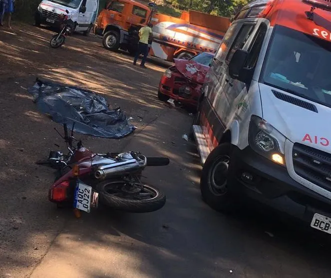 Motociclista morto em acidente em Grandes Rios é identificado