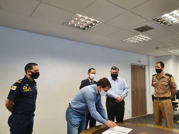 GM firma convênio com a Secretaria de Segurança do Paraná