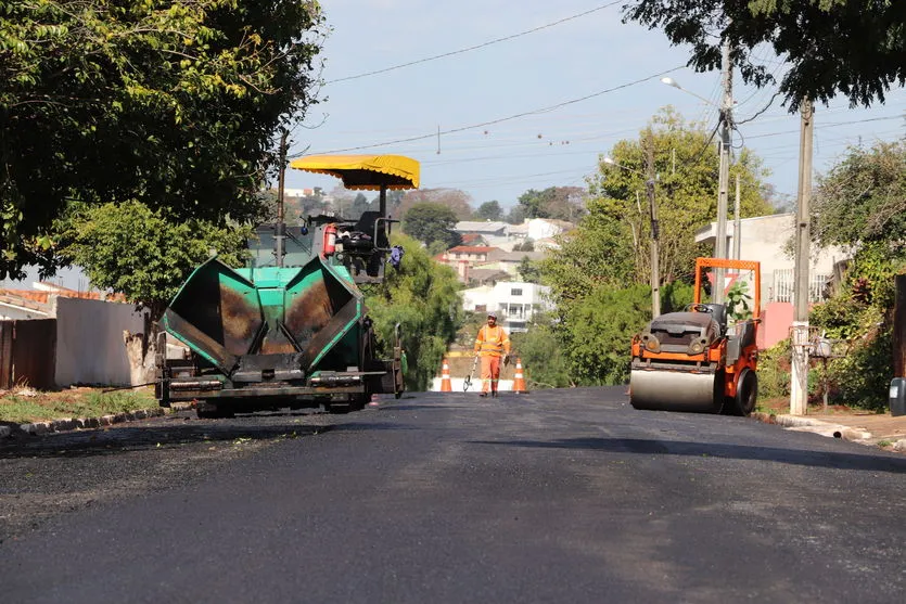 Prefeitura de Ivaiporã dá continuidade ao recape na Vila João XXIII