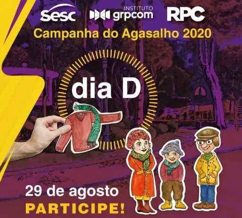 Sesc promove campanha do agasalho sábado em Apucarana