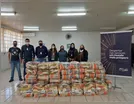 Assistência social de Jardim Alegre recebe doação de 51 cestas básicas