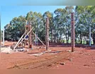 Faxinal inicia construção de barracão para reciclagem