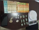 PM apreende drogas e jovem suspeito de tráfico, em Lidianópolis