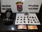 PM prende suspeitos de tráfico de drogas, em Ivaiporã