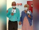 Casal de idosos vence a Covid-19 e recebe aplausos em Ivaiporã
