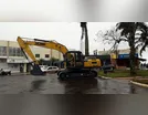 Jardim Alegre recebe uma nova escavadeira hidráulica