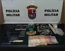 ROTAM apreende maconha e prende suspeitos de tráfico, em Lunardelli