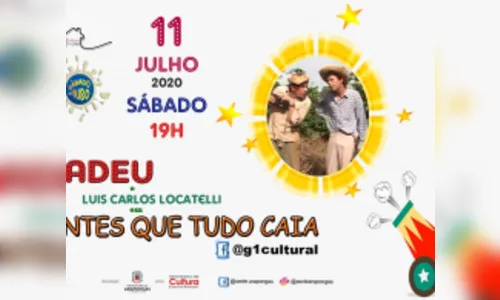 Neste sábado tem humor no Cultura em Casa