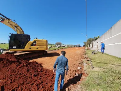 Acesso a Apucarana ganha obras de drenagem no Contorno Norte