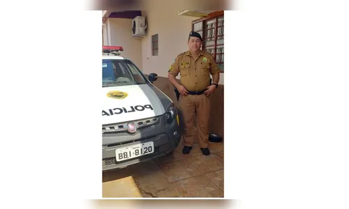 PM que estava de folga salva criança que se engasgou em Apucarana