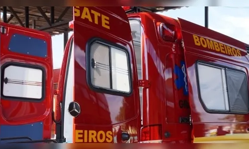 Motociclista fica ferido após acidente na Avenida Aviação